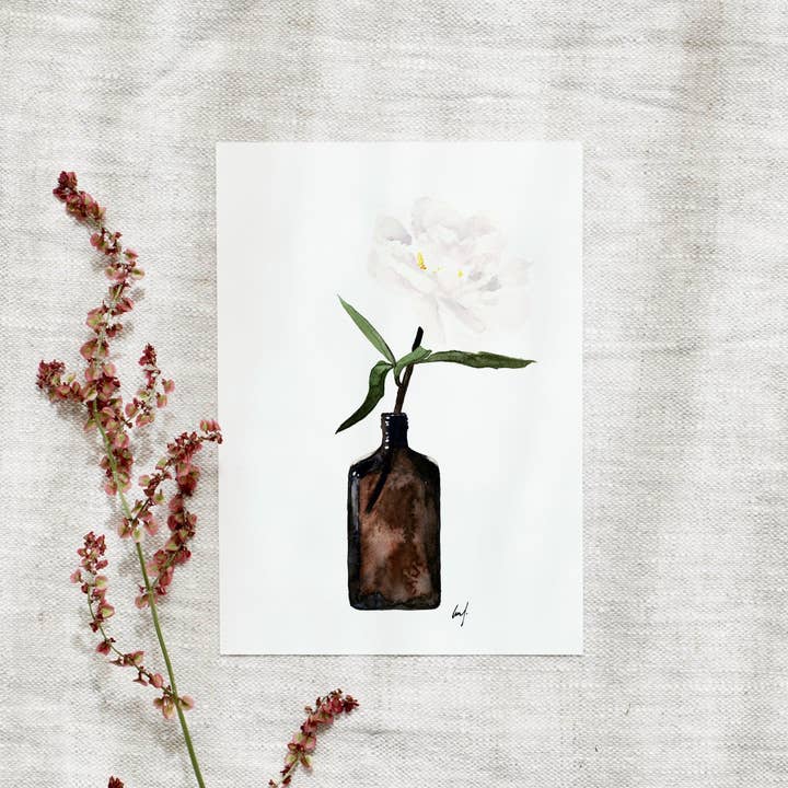 Postcard - Pale Blossom for wholesale by Leo La Douce GmbH