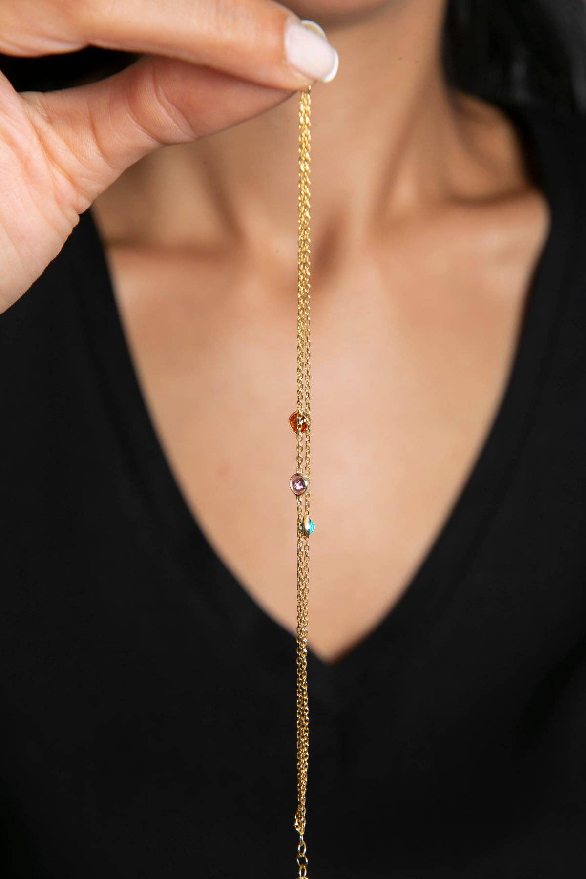 Volenia Silver - Venta al por mayor Pulseras de abalorios/colgantes - Pulsera de Plata de Ley 925 con Piedras de Colores para Mujer2