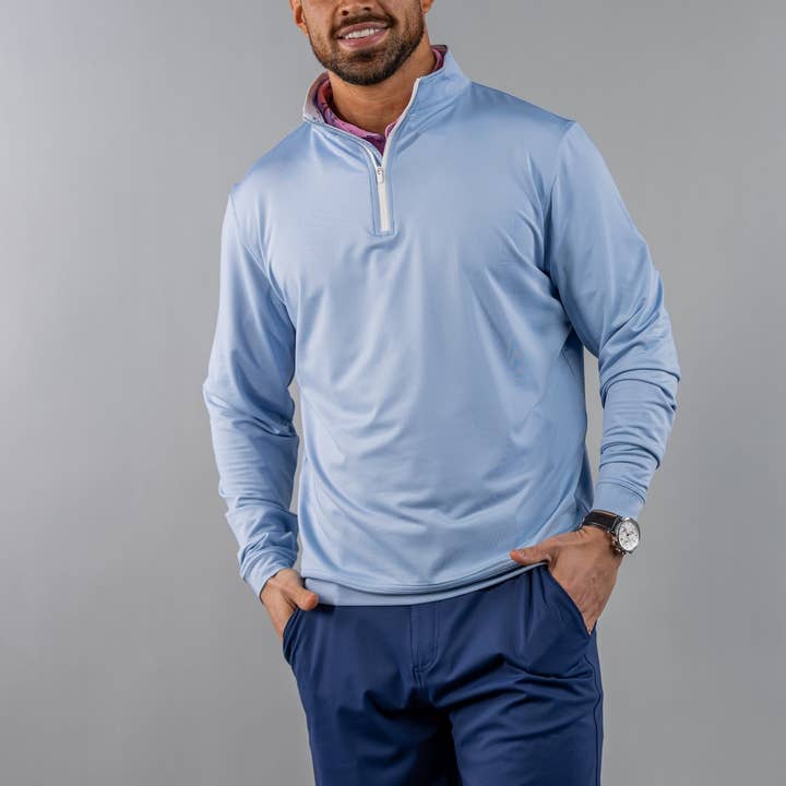 Maglia a mezza zip da prestazione per la vendita all'ingrosso da parte di Scales Gear