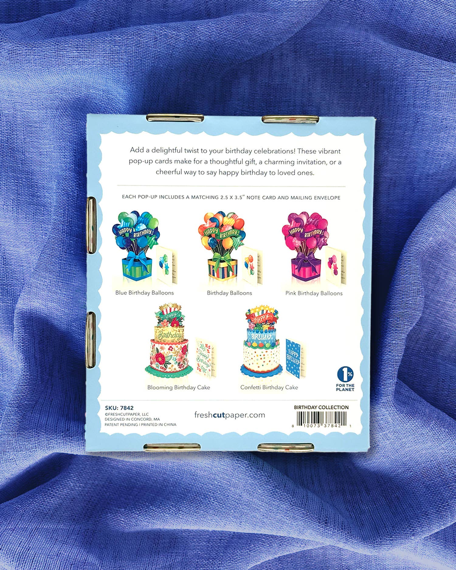 FreshCut Paper LLC - Wholesale Birthday Card - Birthday Collection Gift Box Set of 5 Mini's4