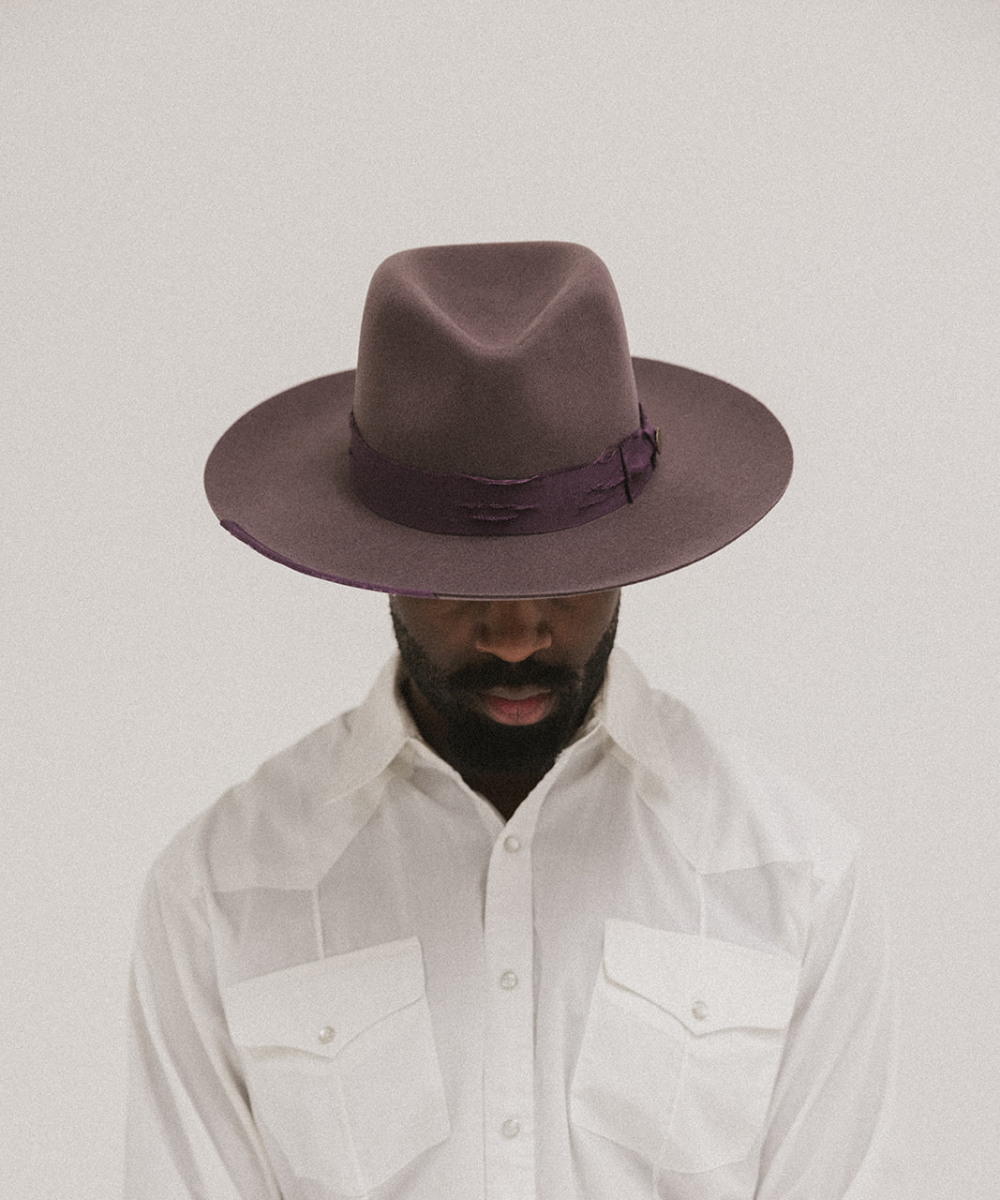 Gigi Pip - Wholesale Fedora - Men's - Delmar Distressed Felt Fedora13