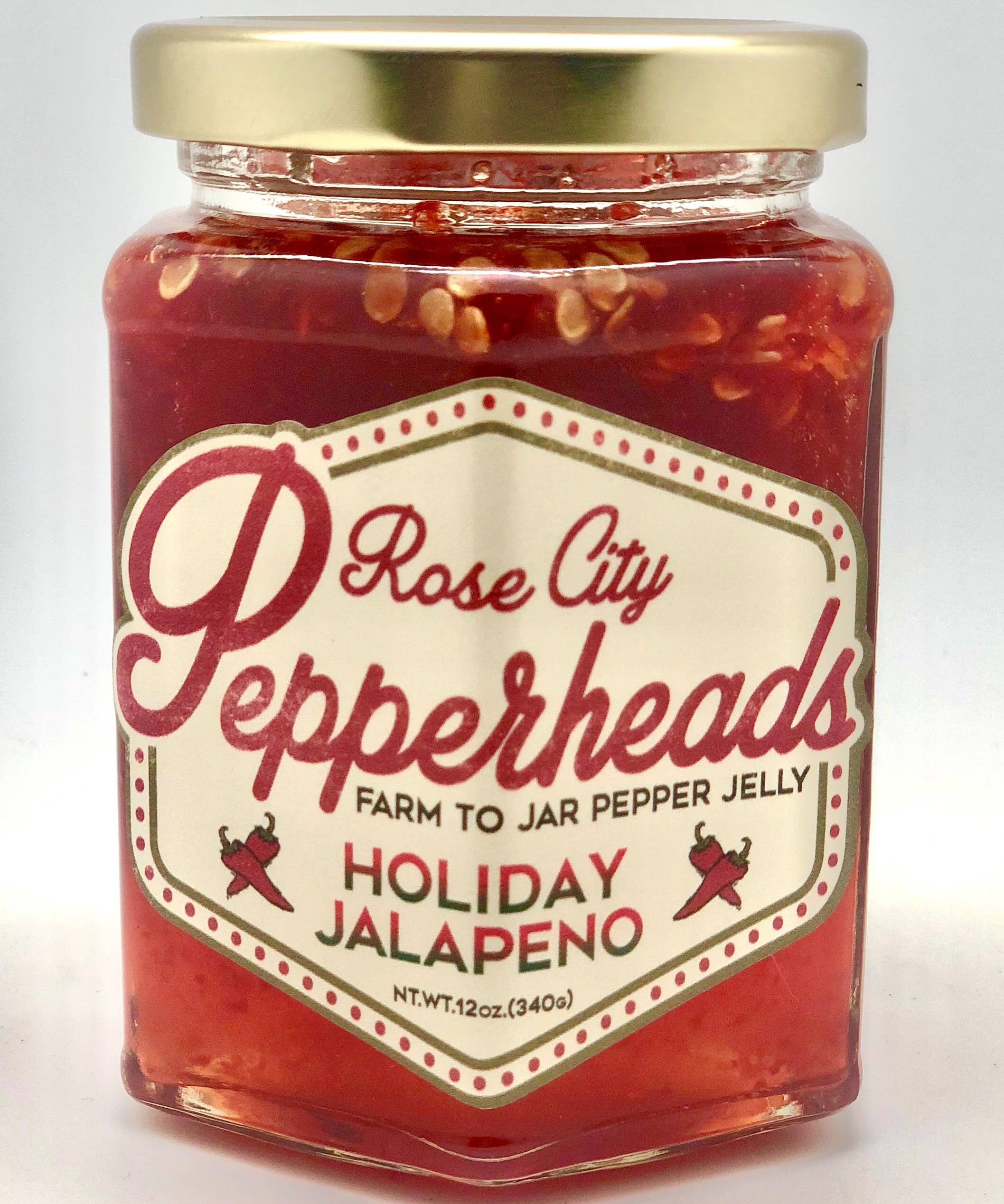 Rose City Pepperheads - Wholesale Jam/Jelly - Holiday Jalapeno