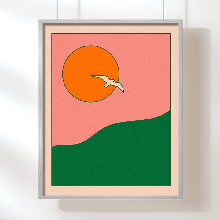 Stampa Soar Art - Rosa per la vendita all'ingrosso da parte di Circa 78 Designs