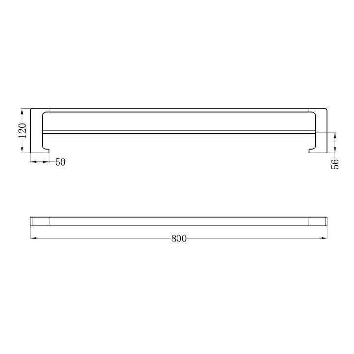 Stilform Handels GmbH - Wholesale Towel Holder/Hanger - Soho series towel holder matt black2