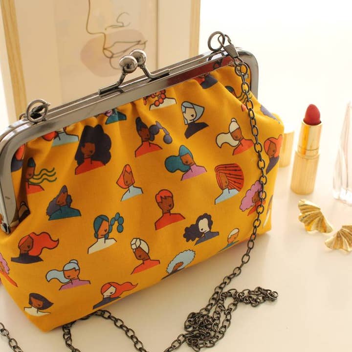 Sac rétro Emma capillaire pour la vente par Sabrina Trefle