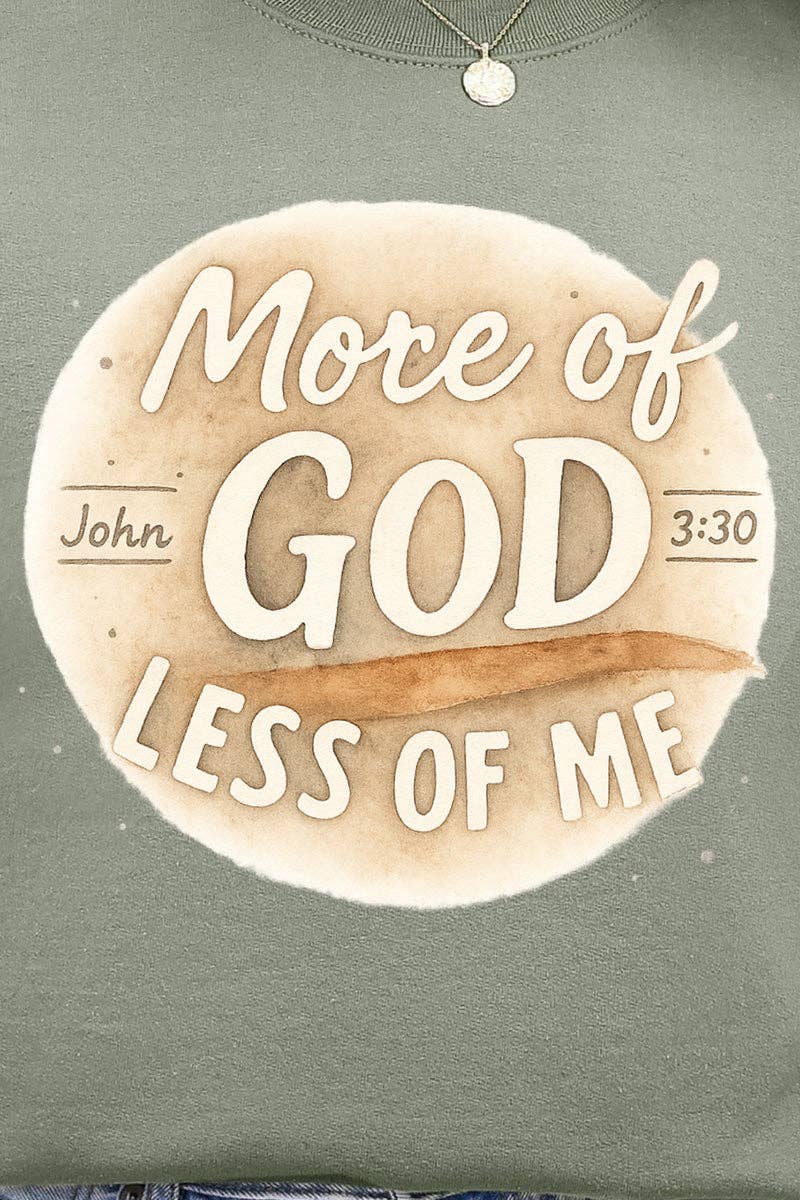 Wholesale Accessory Market - Wholesale Sublimation Transfer - More Of God Less Of Me Ready To Press DTF Transfer0