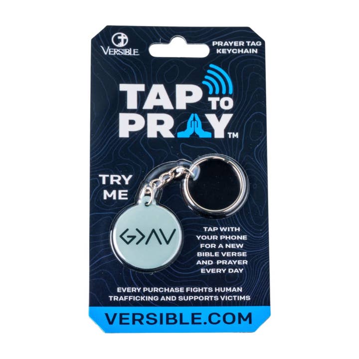 Versible - Wholesale Keychain - Unisex - Tap To Pray® Acrylic Keychain17