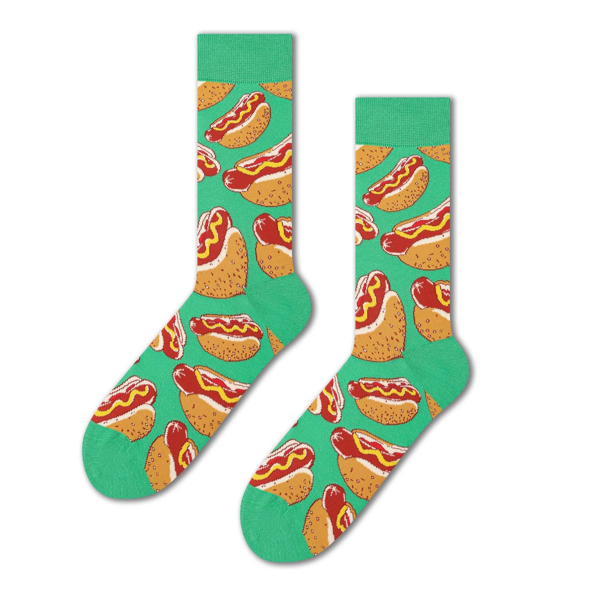 Marc JoJo - Wholesale Socks - Unisex - "Hot Dog Party" Socks0
