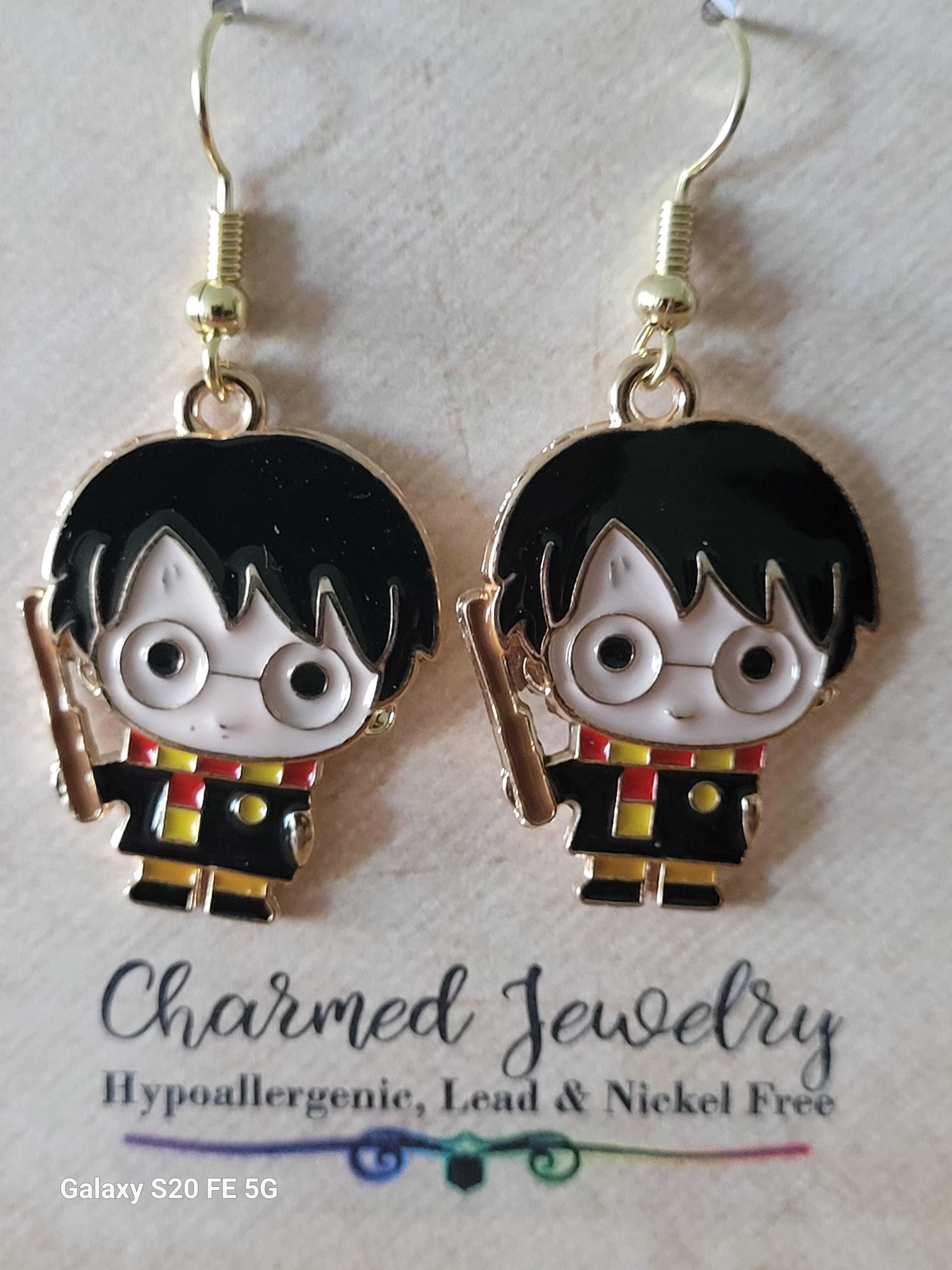 Con-Quest Crafts - Wholesale Jewelry Set - Harry Potter inspired Earrings, Necklaces & Zipper Pulls3