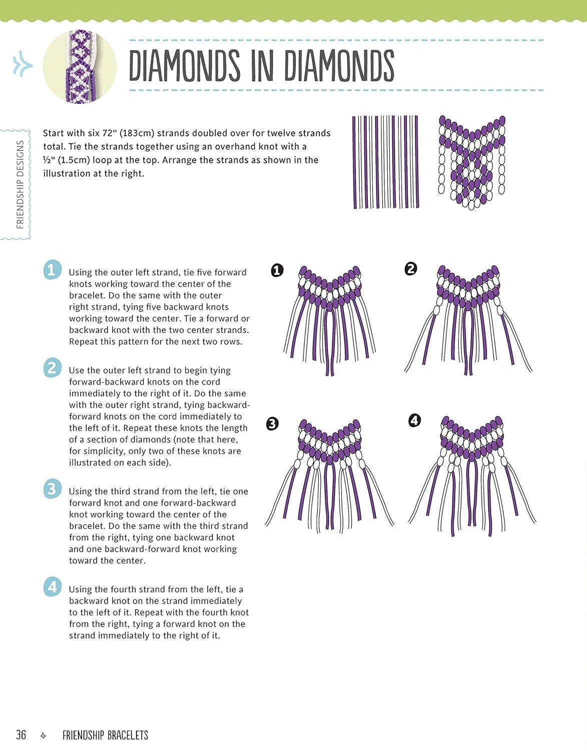 Fox Chapel Publishing - Wholesale Crafts, Hobbies & DIY - Friendship Bracelets All Grown Up-Hemp, Floss, & Boho Design5