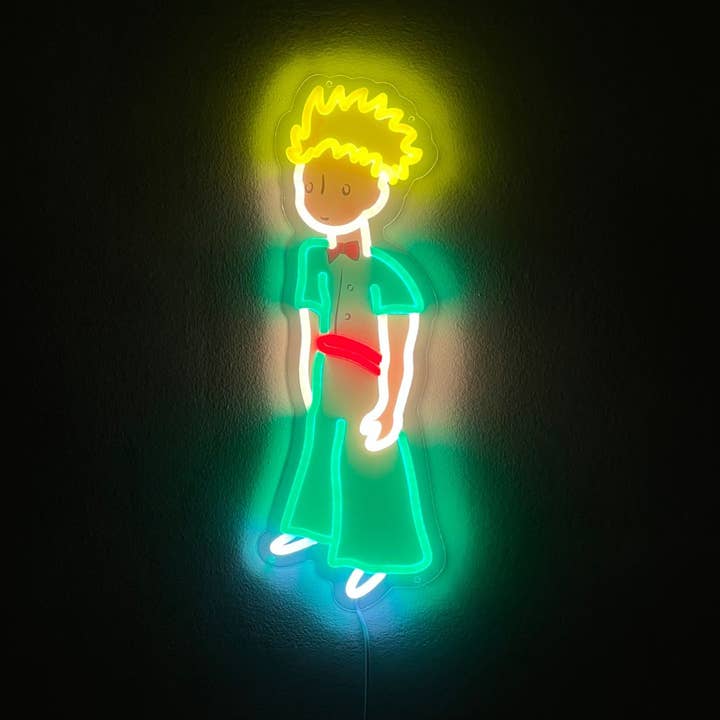 The Little Prince LED Neon Sign - Officially licensed for wholesale by Neonific