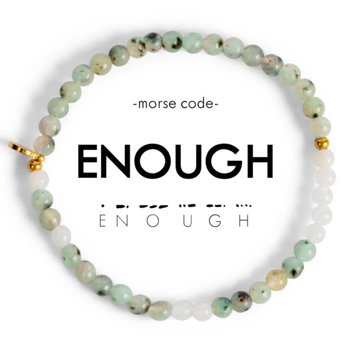 Morse Code Armband | TILLRÄCKLIGT för wholesale av ETHICGOODS