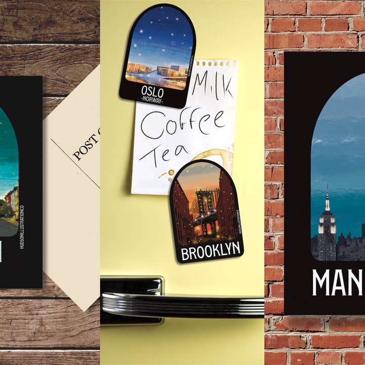 Hudson Illustration Co - About Town Co - Wholesale Sticker - Vermont Maple Syrup - Sticker/Magnet/Print/Postcard1