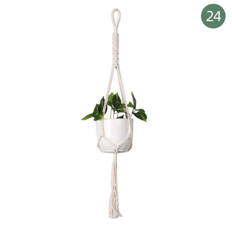Homerely (We Cover All Import Duties) - Wholesale Hanging Planter - Handmade Macrame Plant Hangers (Plants and pots excluded)22