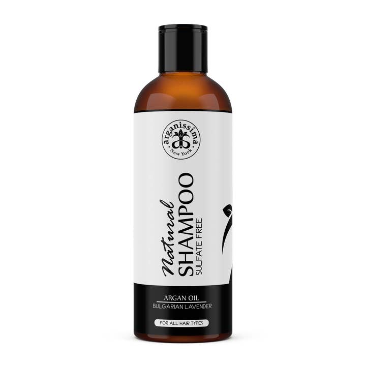 Natural Argan Shampoo 500 ml, 16 fl oz for wholesale by Arganissima New York