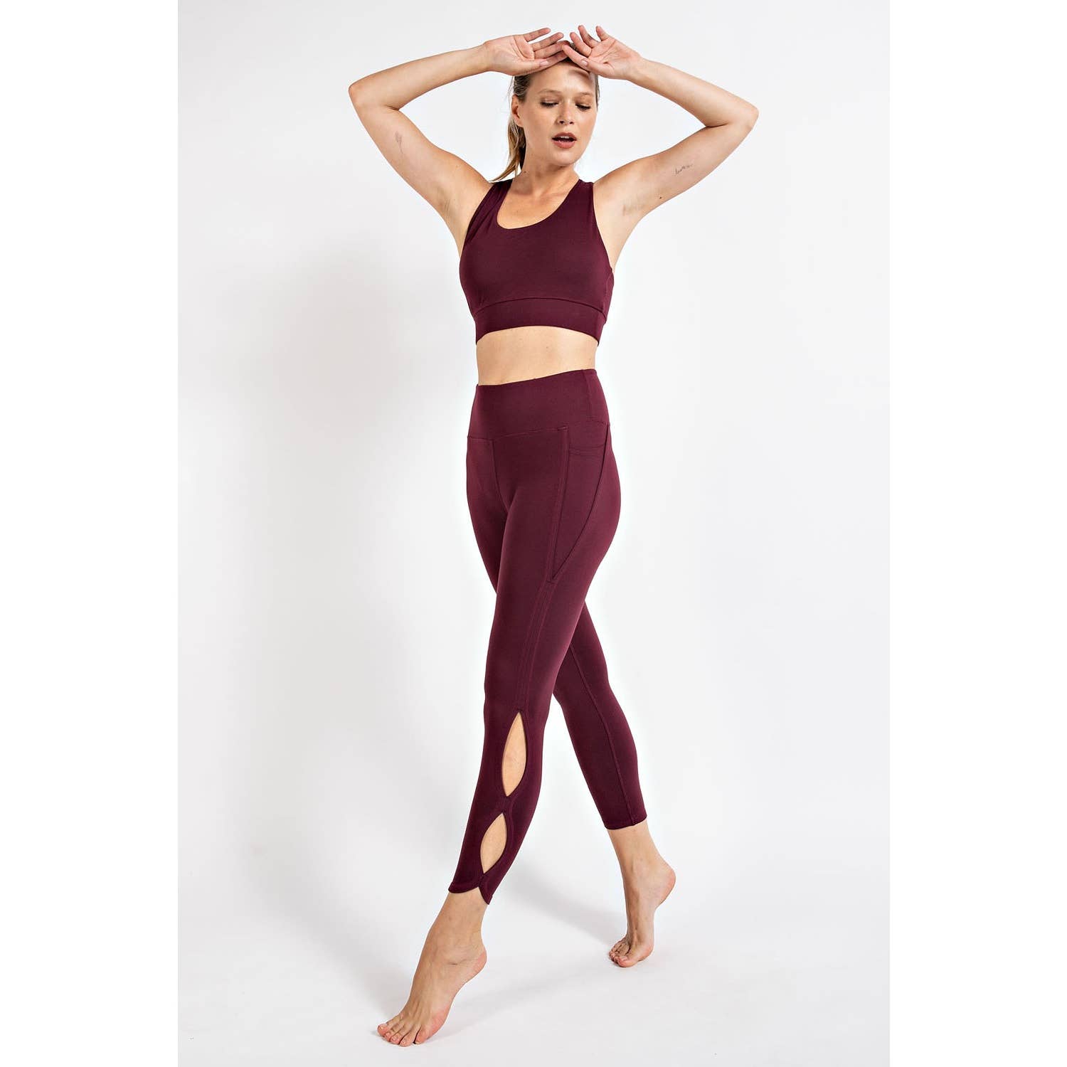 Rae Mode - Wholesale Athletic/Lounge Leggings - Women's - BUTTER HIGH RISE CROPPED YOGA LEGGINGS27