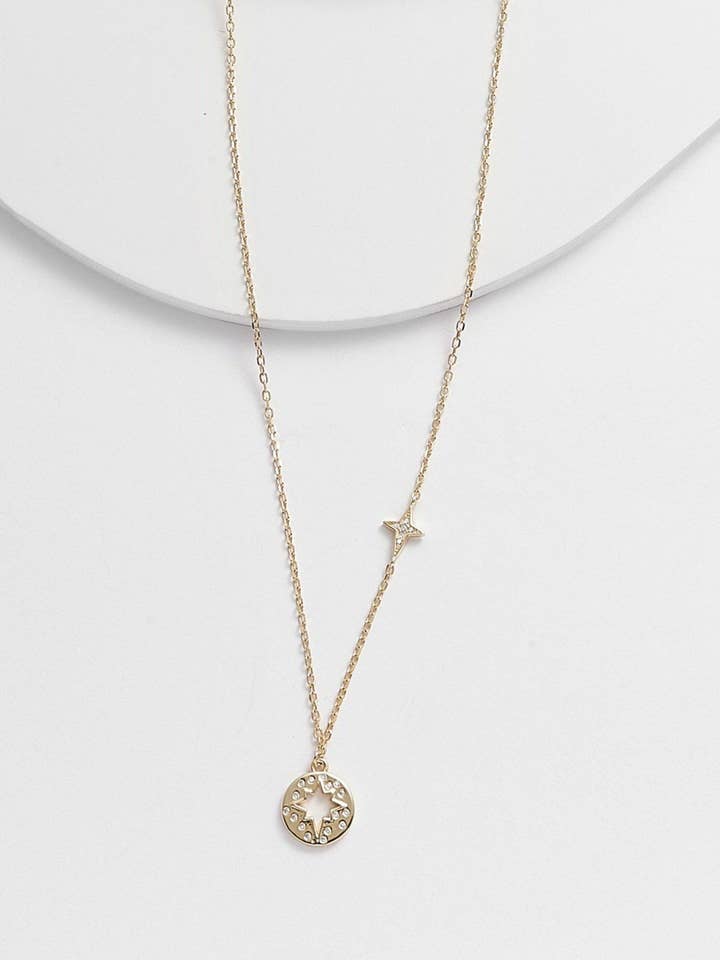 MARLENE Star Necklace for wholesale by Kosa Jewels