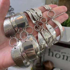 Silver-Tone Cuff Bracelet, In stock!