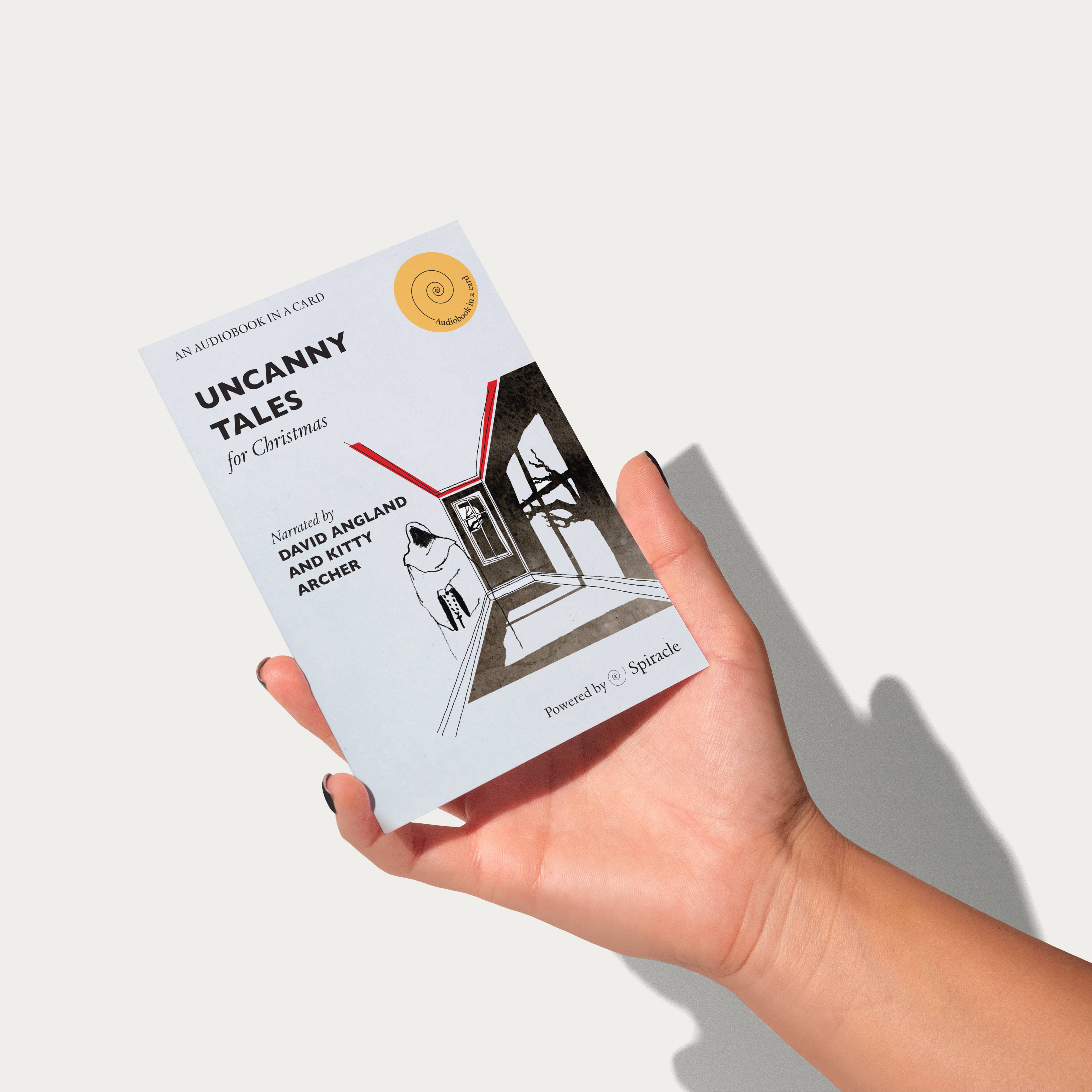 Spiracle Audiobooks - Wholesale Christmas Card - Uncanny Ghost Stories for Christmas Audiobook Gift
5