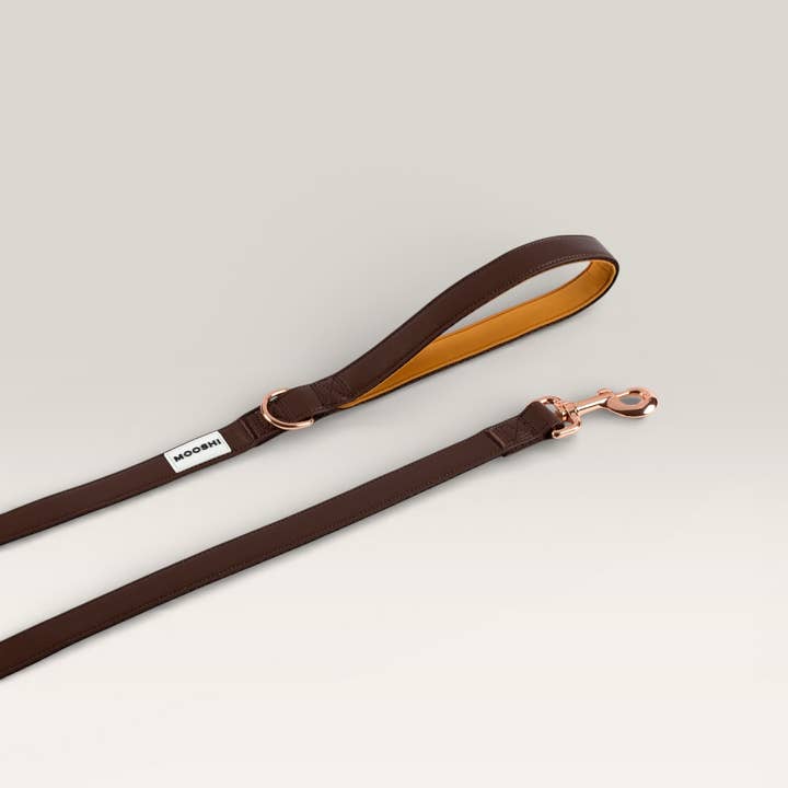 Diamantbrunt koppel för wholesale av Mooshi Pet Lifestyle