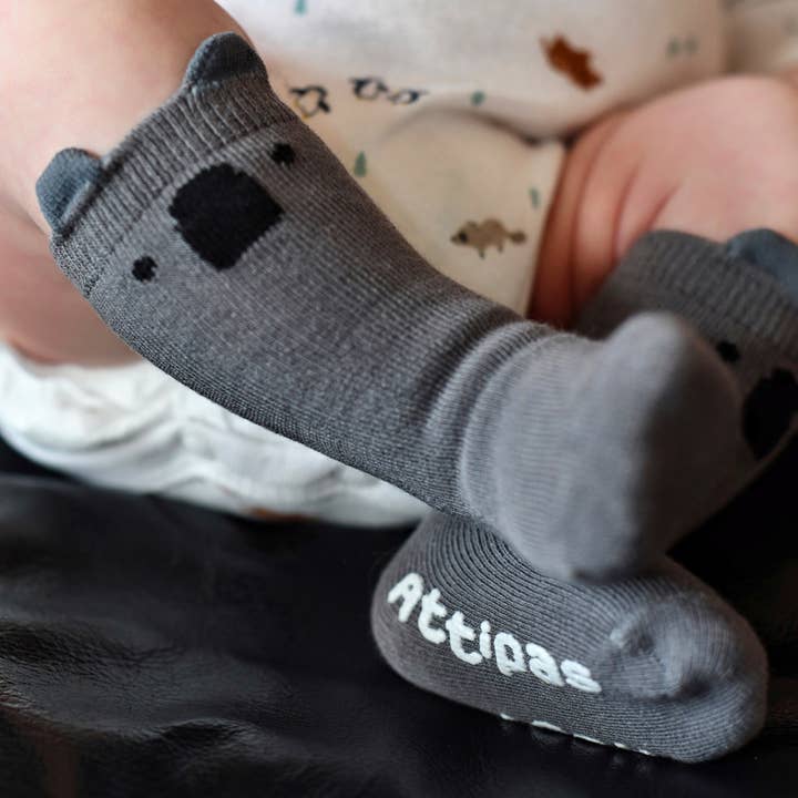Pituka Wear - Wholesale Socks - Baby - ATTIPAS NON-SLIP ANIMAL SOCKS KIT 4 PAIRS12