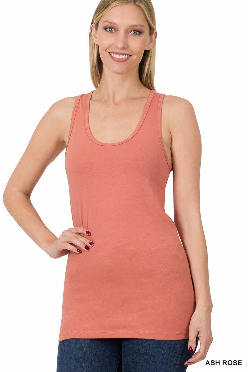 42POPS - Wholesale Tank Top - Women's - `.Cotton Jersey Basic Tank13