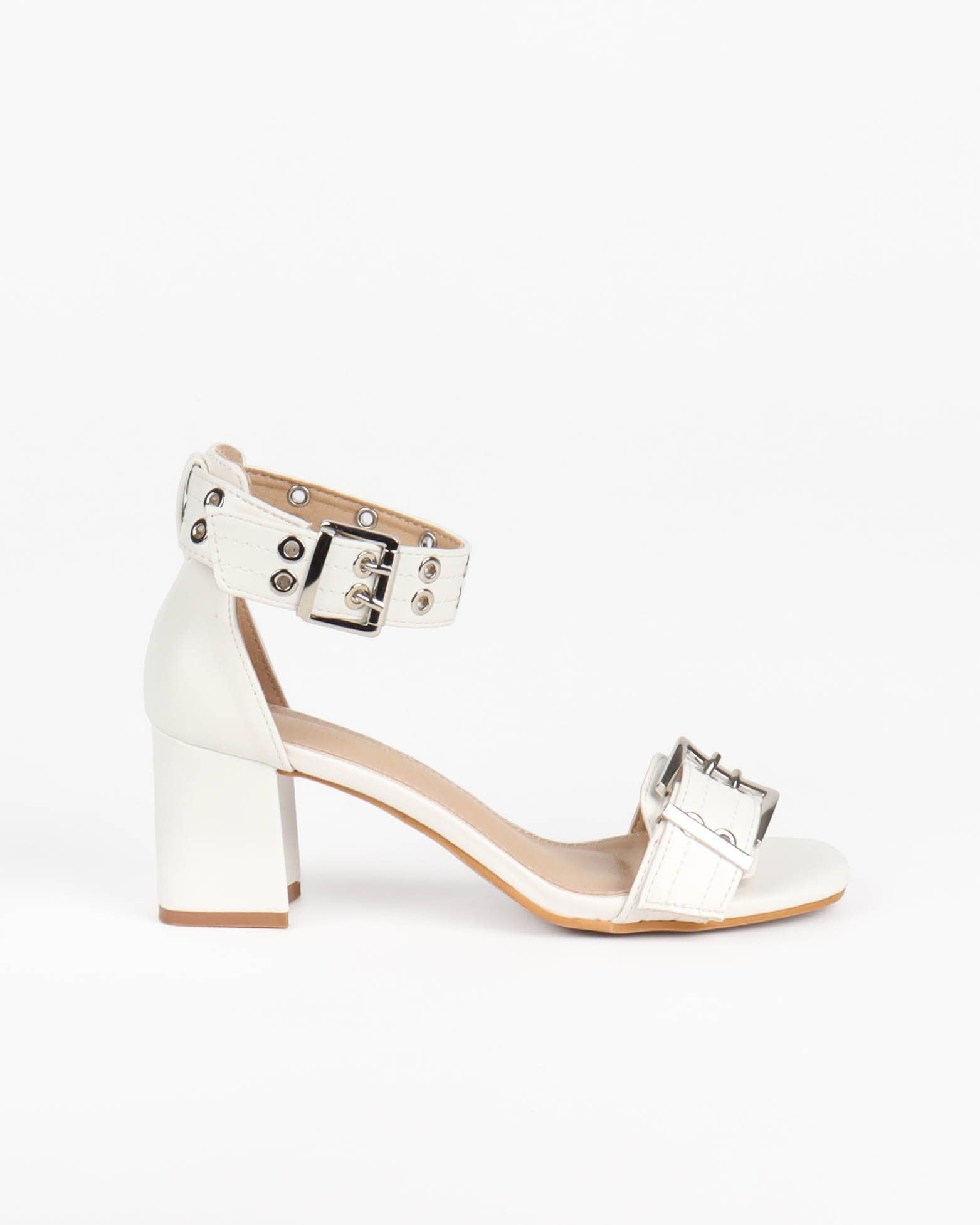 La Bottine Souriante - Wholesale Sandals - Women's - Women's Heeled Sandals with Metal Buckles4