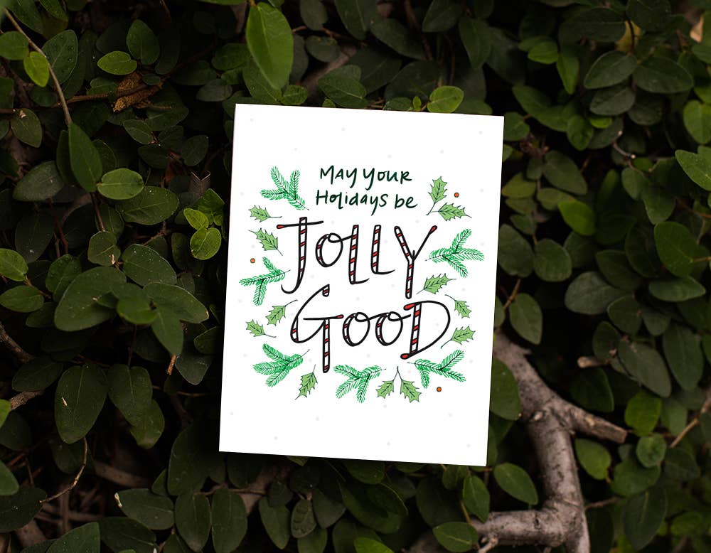 Lacelit | Stationery & Gifts by Kimberly Kuniko - Vendita all'ingrosso Biglietti di auguri di Natale - Jolly Good Card | Carta di Natale e Buone Feste1