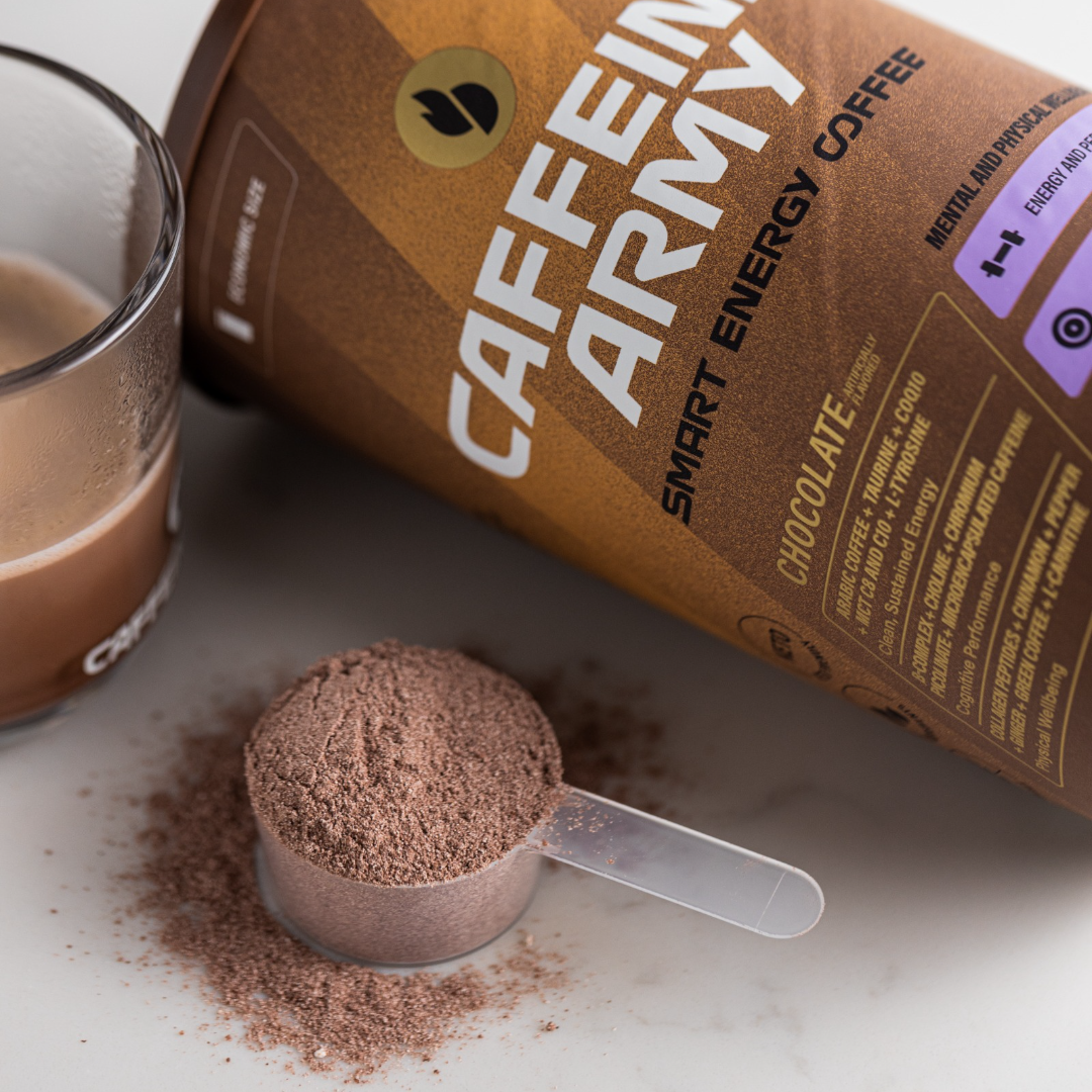 Caffeine Army LLC - Vente Cafés/expressos instantanés - Café Smart Energy, format économique (38 portions)8