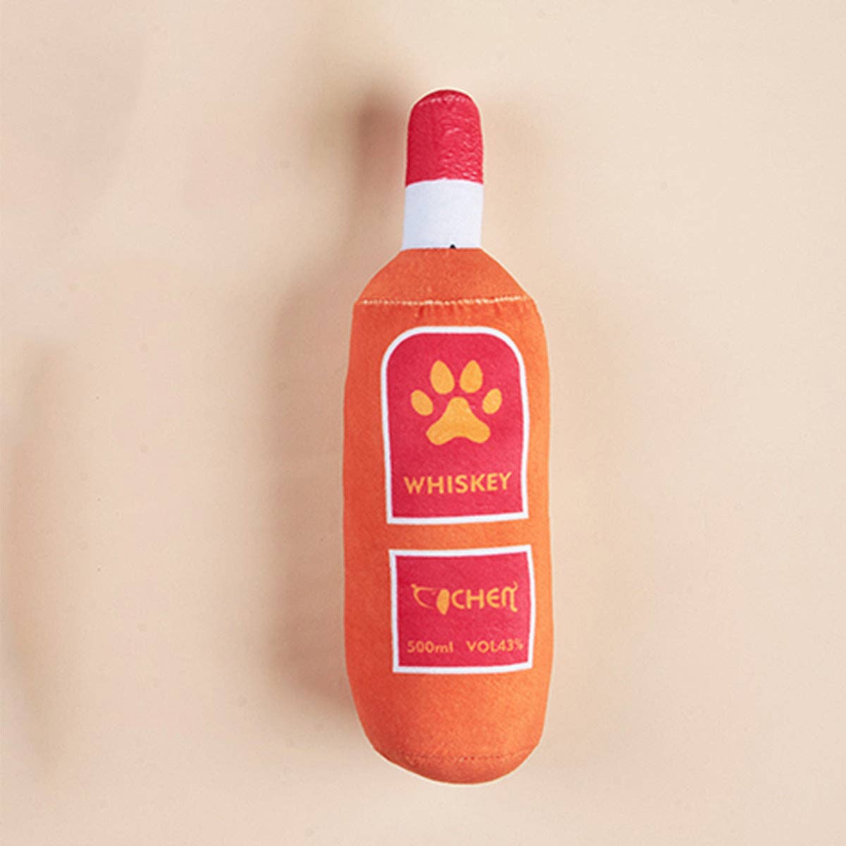 Cheerhunting - Wholesale Pet Squeaky Toy - Dog - Petkin - Wine Bottle Dog Squeaky Toy1