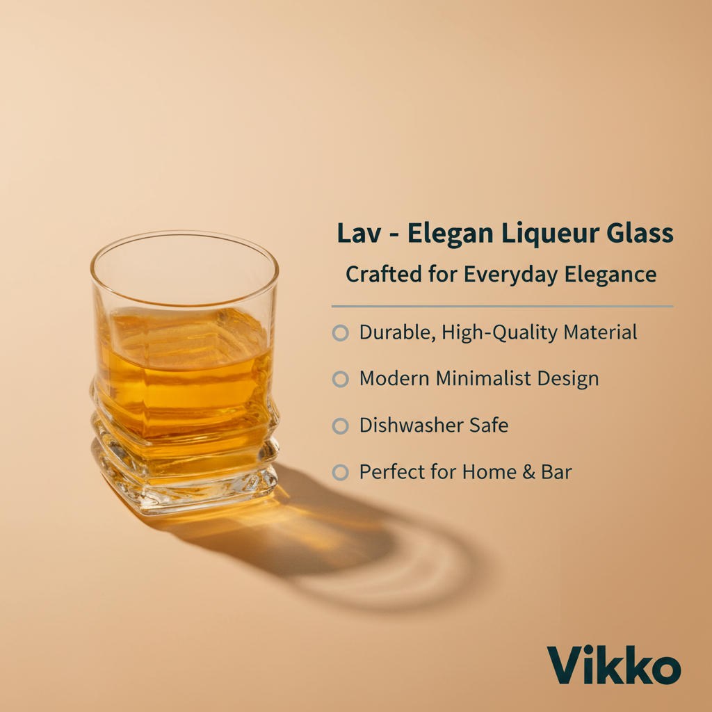 Kadra Kitchenware - Wholesale Cocktail/Liquor Glass - Lav - Elegan Liqueur Glass3