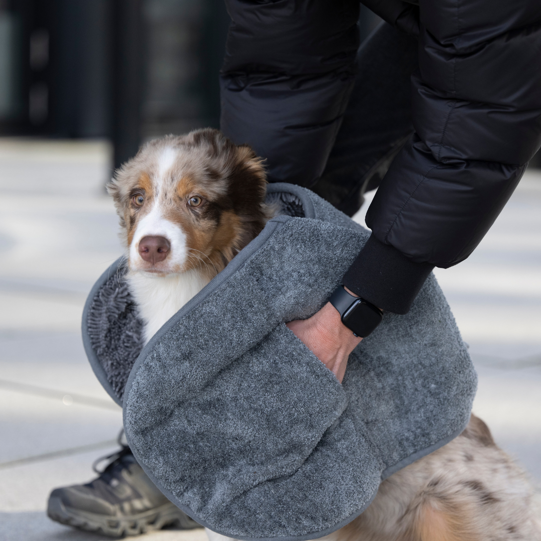 Woofstuff - Shop for dogs - Wholesale Pet Towel - Dog - Ultra Dry Comfort Dog Towel Graphite2