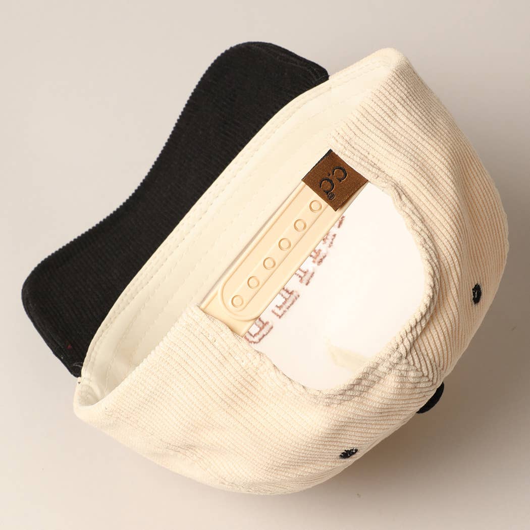 Fashion City - Wholesale Trucker Hat - Unisex - GAMEDAY Upside Down Trucker Corduroy Baseball Cap 4