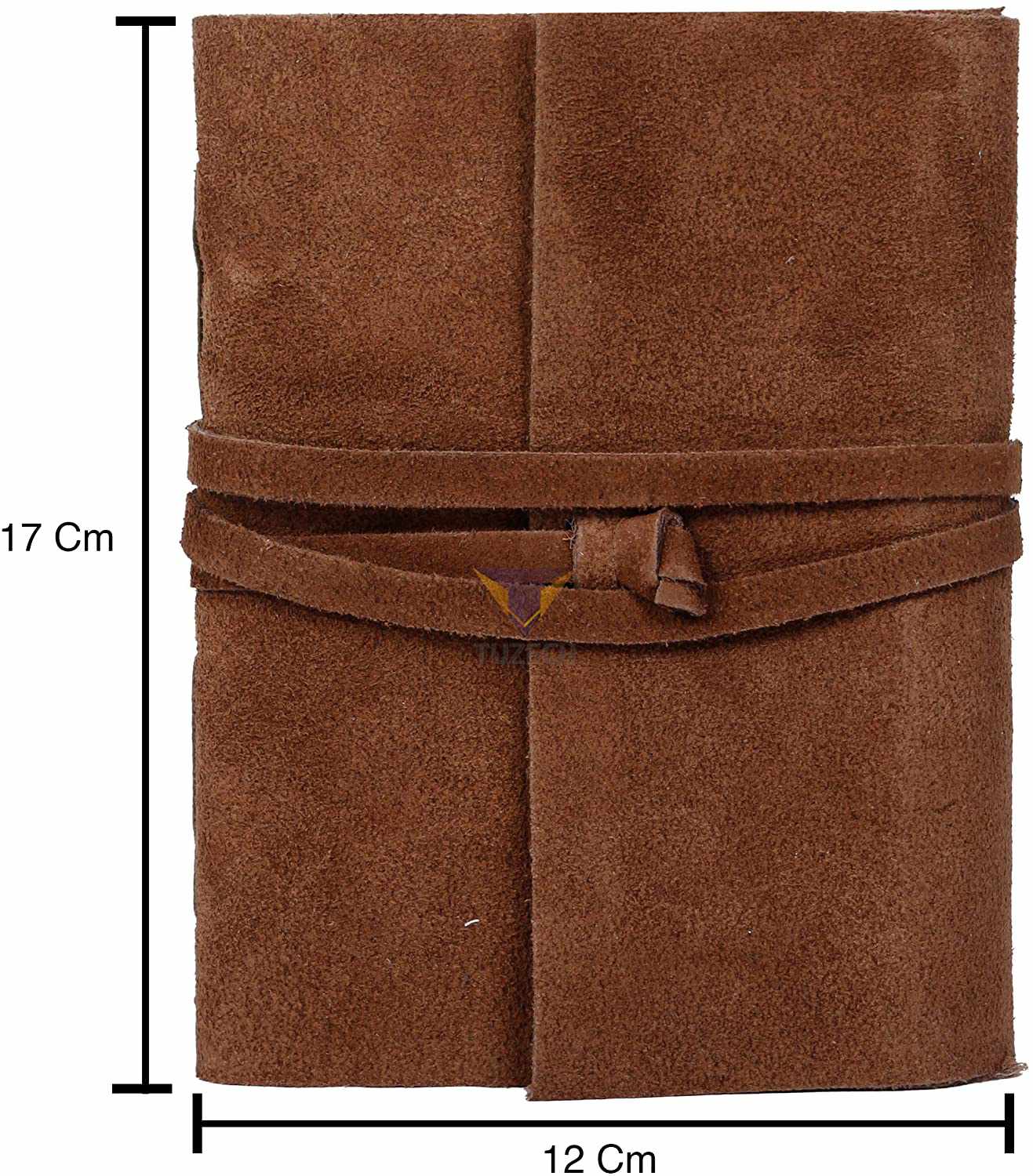 Tuzech Leather - Wholesale Journal/Diary - Tuzech Leather Journal Writing Notebook Antique Handmade Leather Bound Daily Notepad for Men/Women Unlined Paper for Art Sketchbook Travel Diary to Write in 7 Inches4