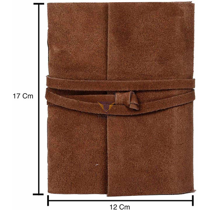 Tuzech Leather - Wholesale Journal/Diary - Tuzech Leather Journal Writing Notebook Antique Handmade Leather Bound Daily Notepad for Men/Women Unlined Paper for Art Sketchbook Travel Diary to Write in 7 Inches4