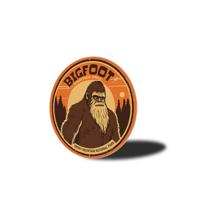Lizton Sign Shop, Inc - Wholesale Sign - Bigfoot Sightings Smoky Mountain Sign