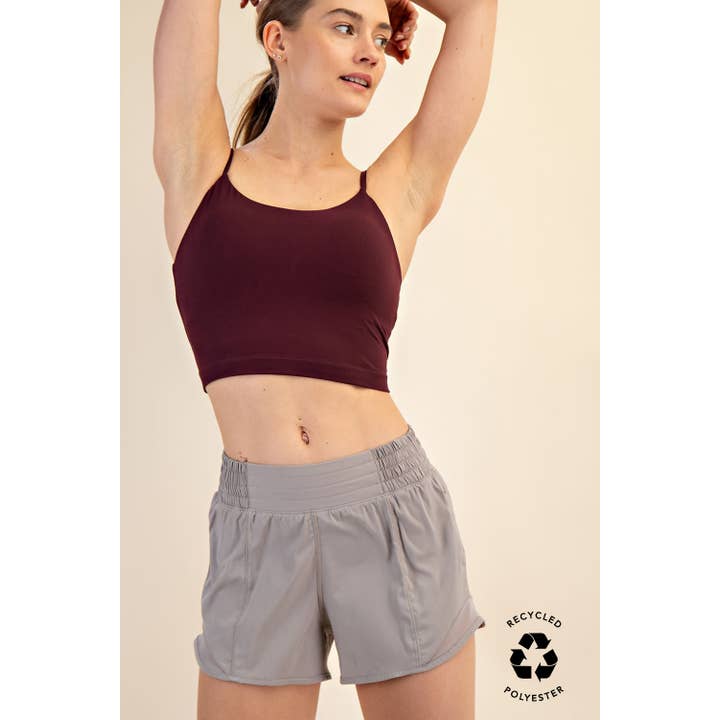 Rae Mode - Wholesale Athletic Shorts - Women's - RECYCLED ACTIVE SHORT WITH MESH69