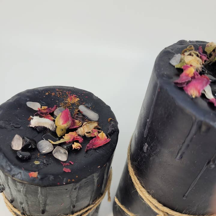 Radiant Angel Candle Co – wholesale Pillar candle – Intention Beeswax Pillar Candles