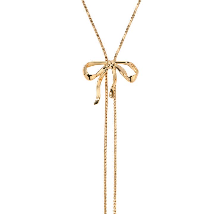 Ettika - Wholesale Y-Neck/Lariat Necklace - Bow Organica Bolo Necklace0