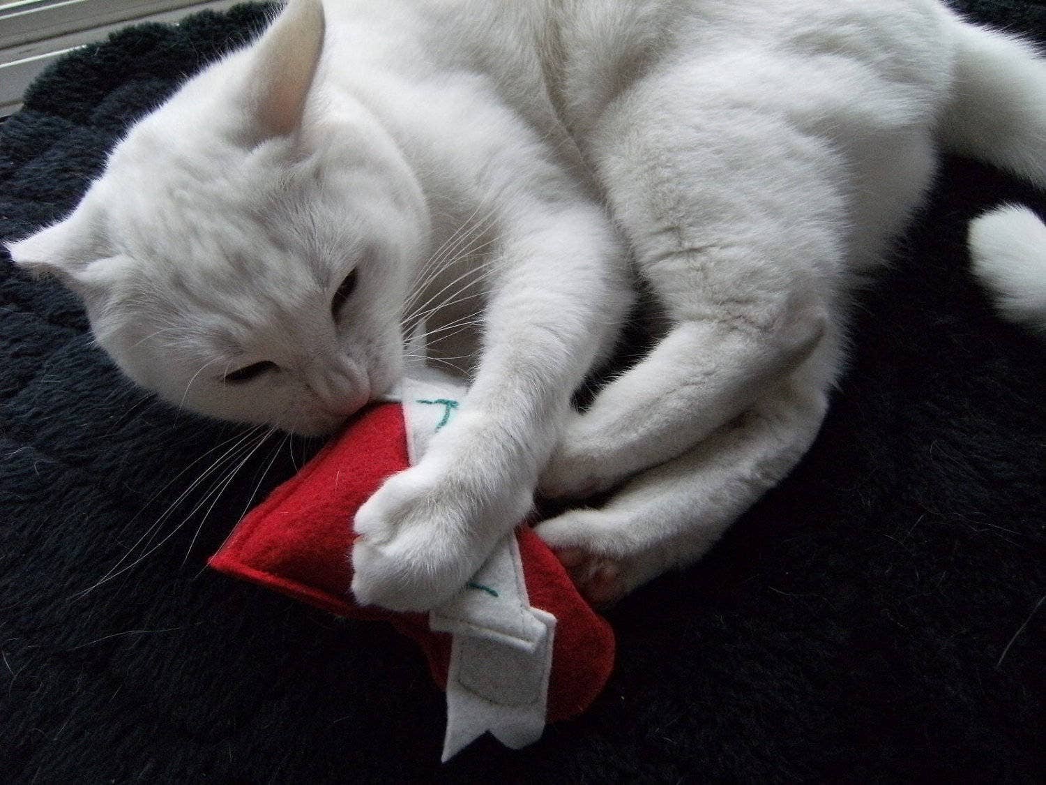 Miso Handmade - Vendita all'ingrosso Giocattolo - Gatti - Bad Ass/Lil Fucker Catnip Heart Toy3