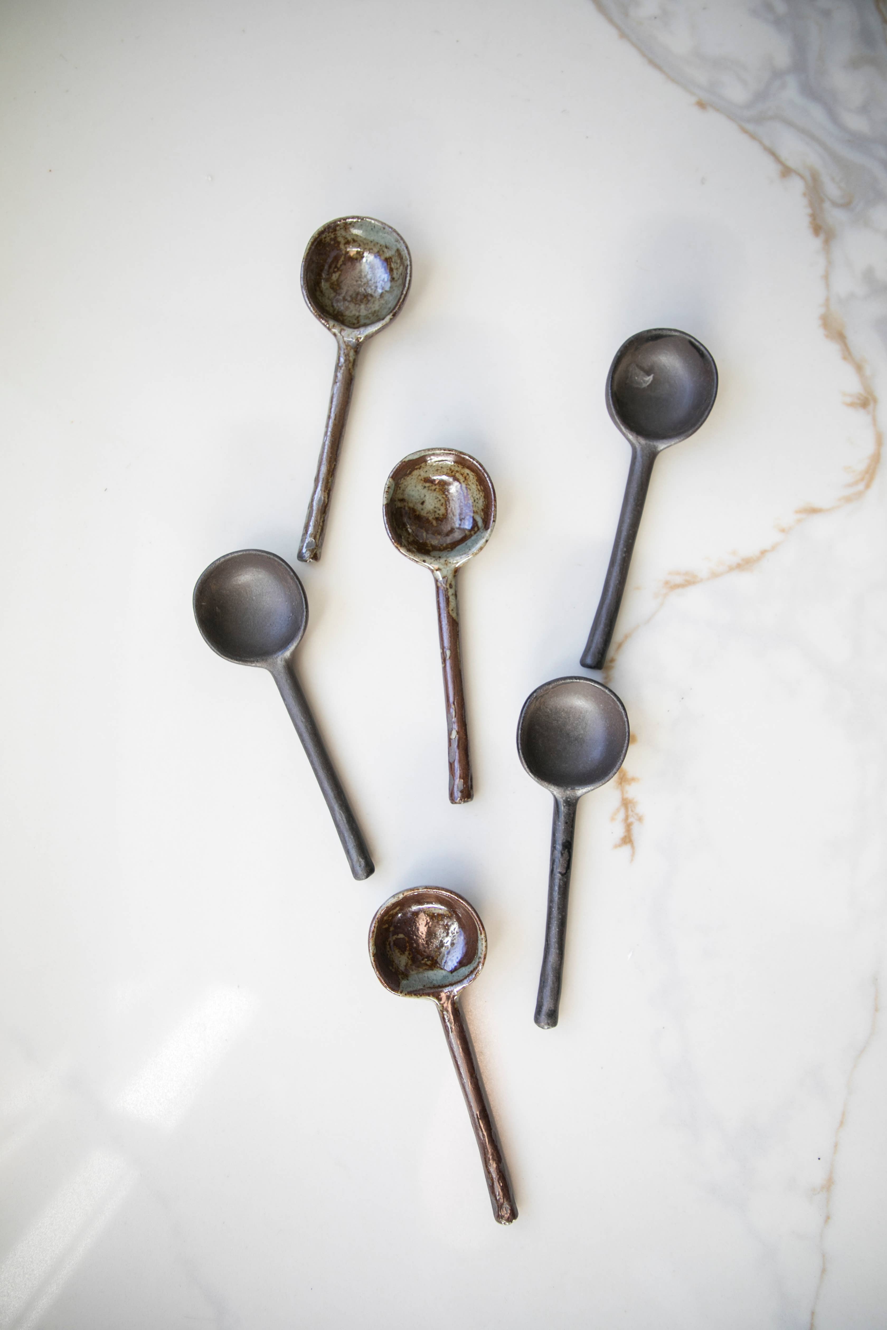 Fodory - Wholesale Table Spoon (Cutlery) - Dark Ceramic Spoons2