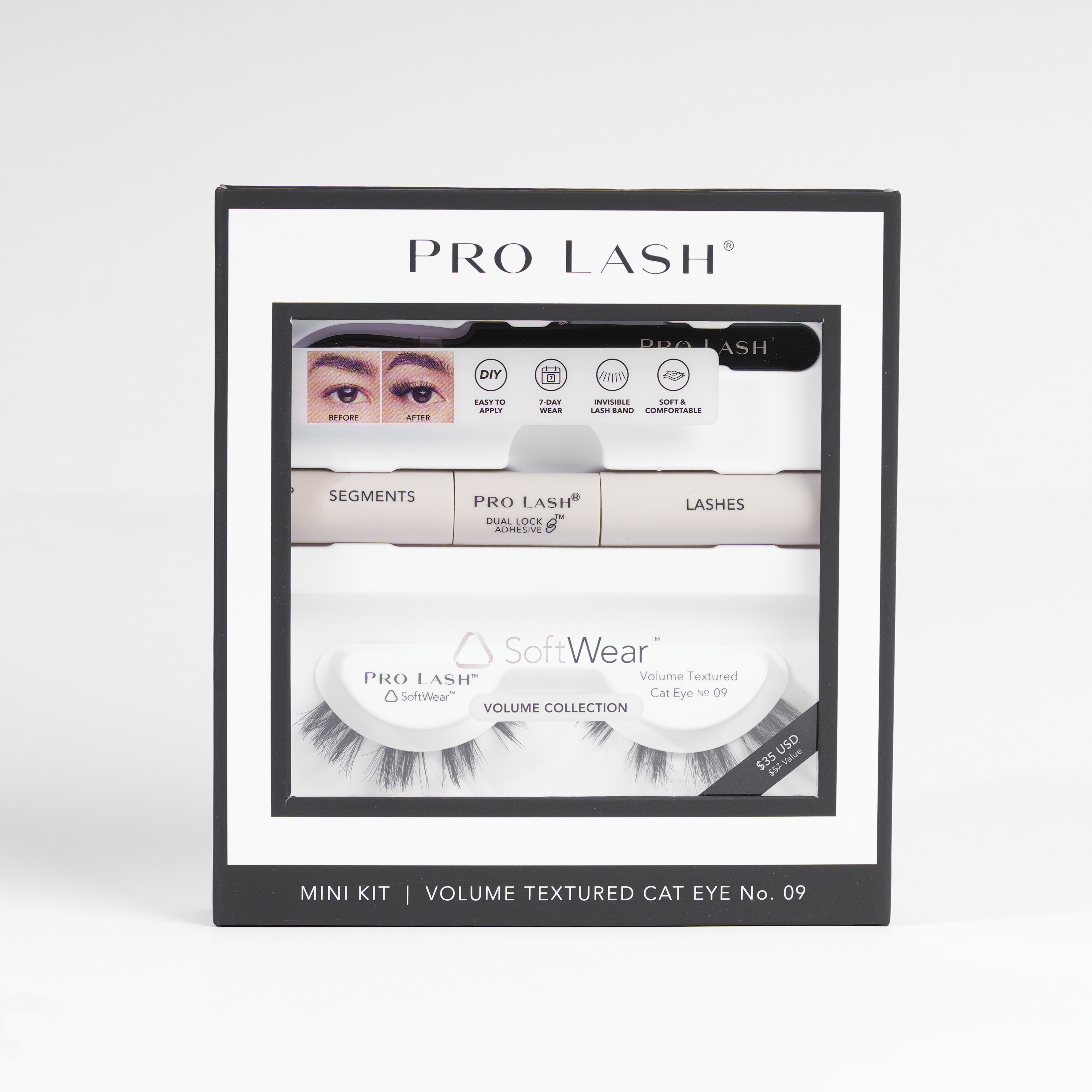 Pro Lash - Wholesale False/Fake Eyelashes - Mini Kit3