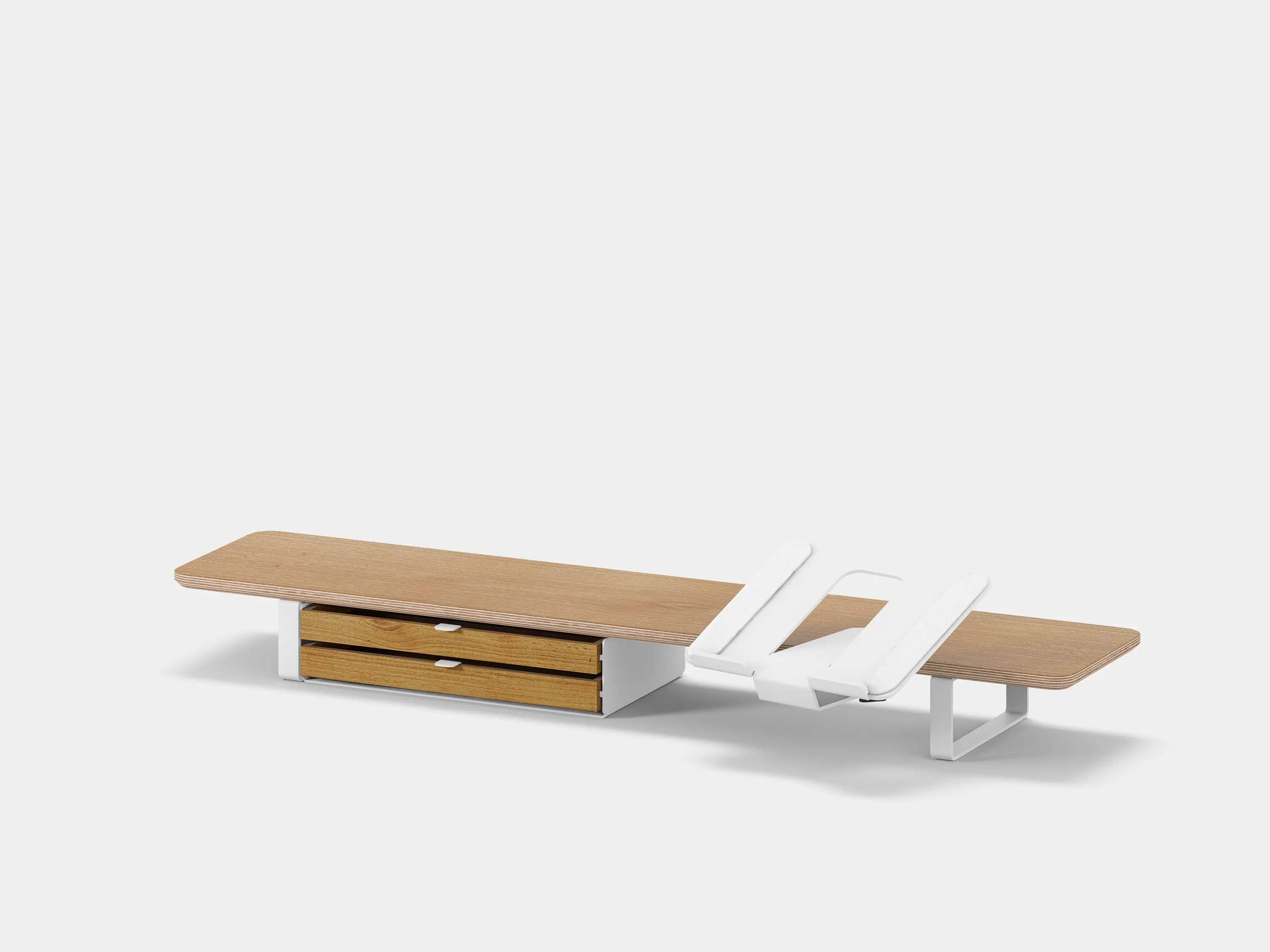 Oakywood – Großhandel Schreibtisch-Organizer – Schreibtischregal-Bundle mit Schublade & Laptop-Ständer-Schreibtisch-Setup24