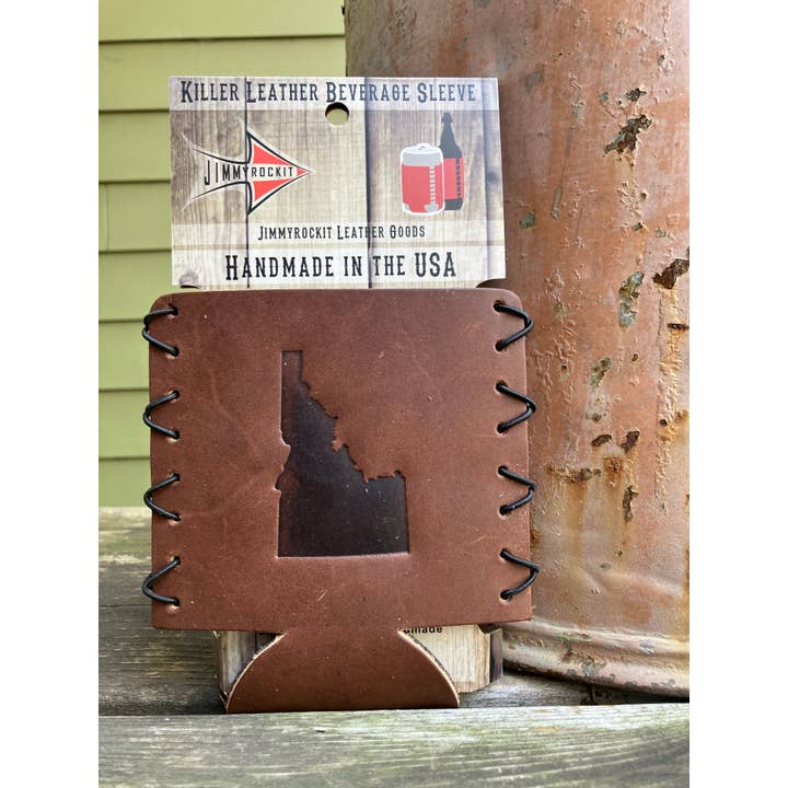 Leder Koozie - Idaho voor wholesale door Jimmyrockit