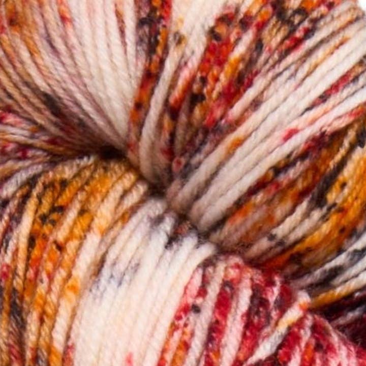 Sensy – wholesale Garn – Sensy Sprinkle Garn, 75% Extra Fin Superwash Merinoull, 25% Polyamid, Handfärgat, 100 g, 400 m, Stickfasthet 1 Superfin11