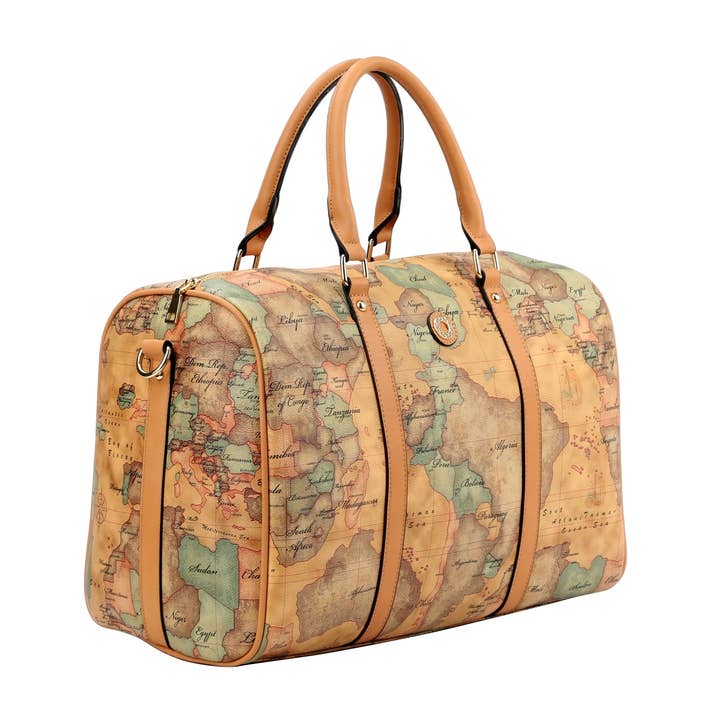 MAP WEEKENDER BAG for wholesale by Handbag Factory Corp