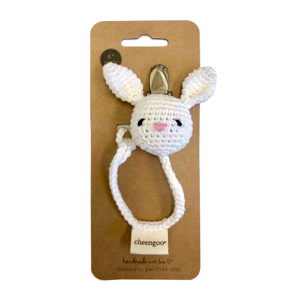 Cheengoo – wholesale Pacifier clip – Baby – Bunny Pacifier Clip