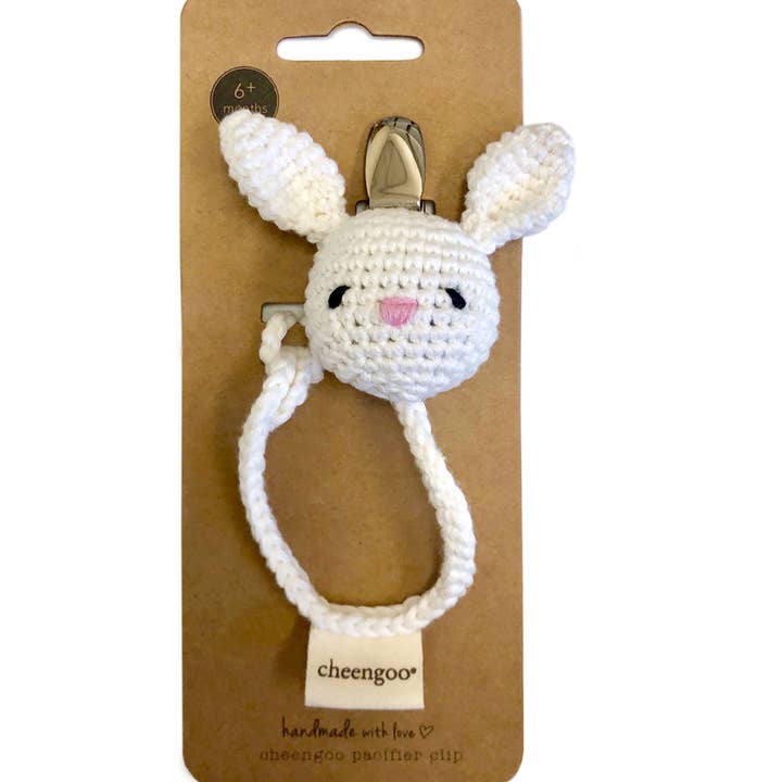 Bunny Pacifier Clip for wholesale by Cheengoo