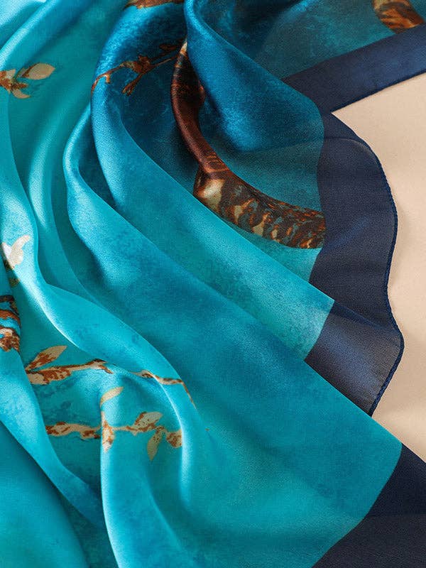 StyleGalX - Vente Écharpe – femme - Châle et écharpe à joint fendu brodé original8