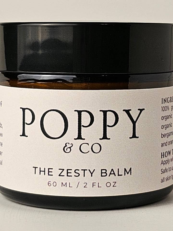 The Zesty Balm - Baume au suif fouetté - 2 fl oz pour la vente par Poppy & Co